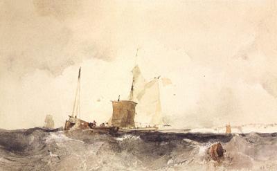 Richard Parkes Bonington At the English Coast (mk22)